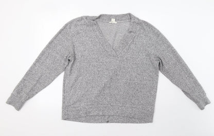 Womens UK Size M H&M Grey Pullover Jumper