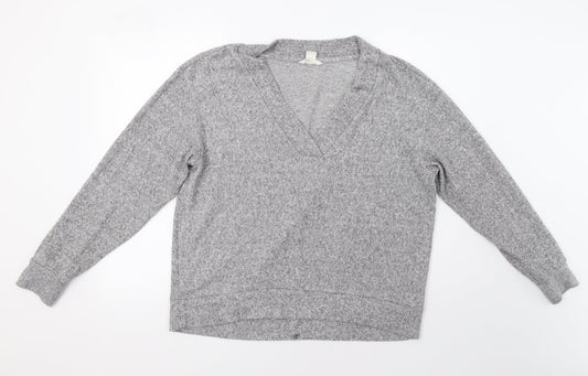 Womens UK Size M H&M Grey Pullover Jumper