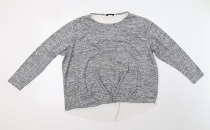 Primark Womens Grey   Pullover Jumper Size 18