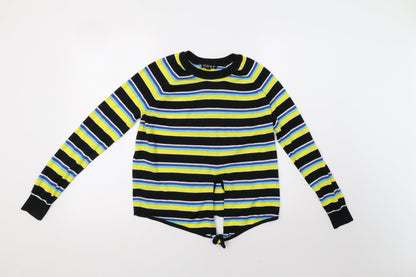 Womens UK Size S Poof Multicoloured Pullover Jumper