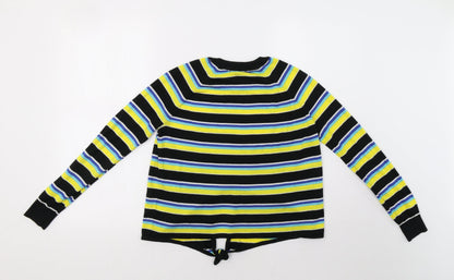 Womens UK Size S Poof Multicoloured Pullover Jumper