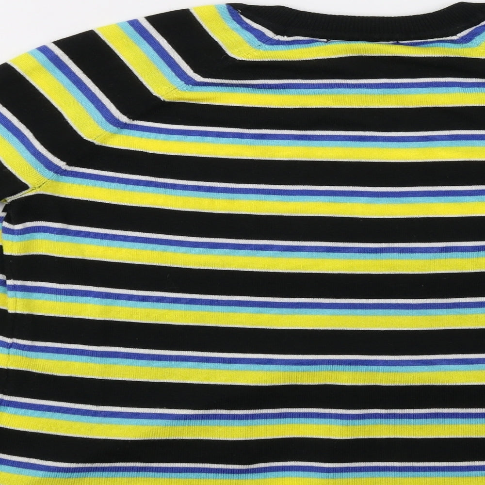 Womens UK Size S Poof Multicoloured Pullover Jumper