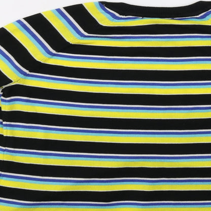 Womens UK Size S Poof Multicoloured Pullover Jumper