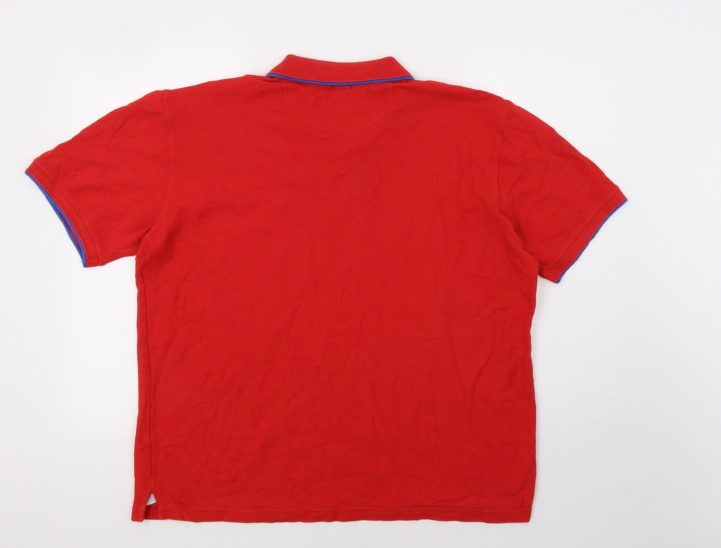 Russell Athletic Mens Red    Polo Size L
