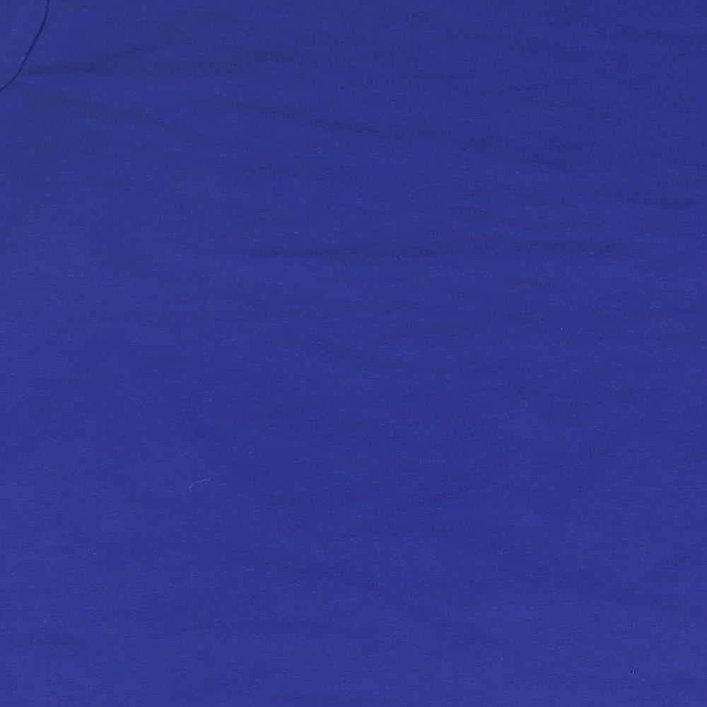 Womens UK Size 18 Preworn Blue Basic T-Shirt