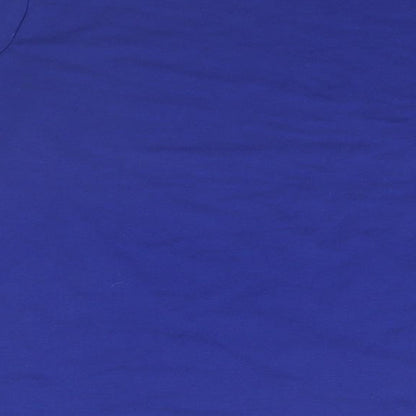 Womens UK Size 18 Preworn Blue Basic T-Shirt