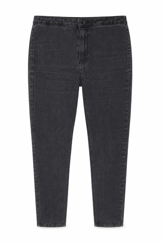 Womens UK Size 12 Bershka Regular Fit Jegging Grey Jeans