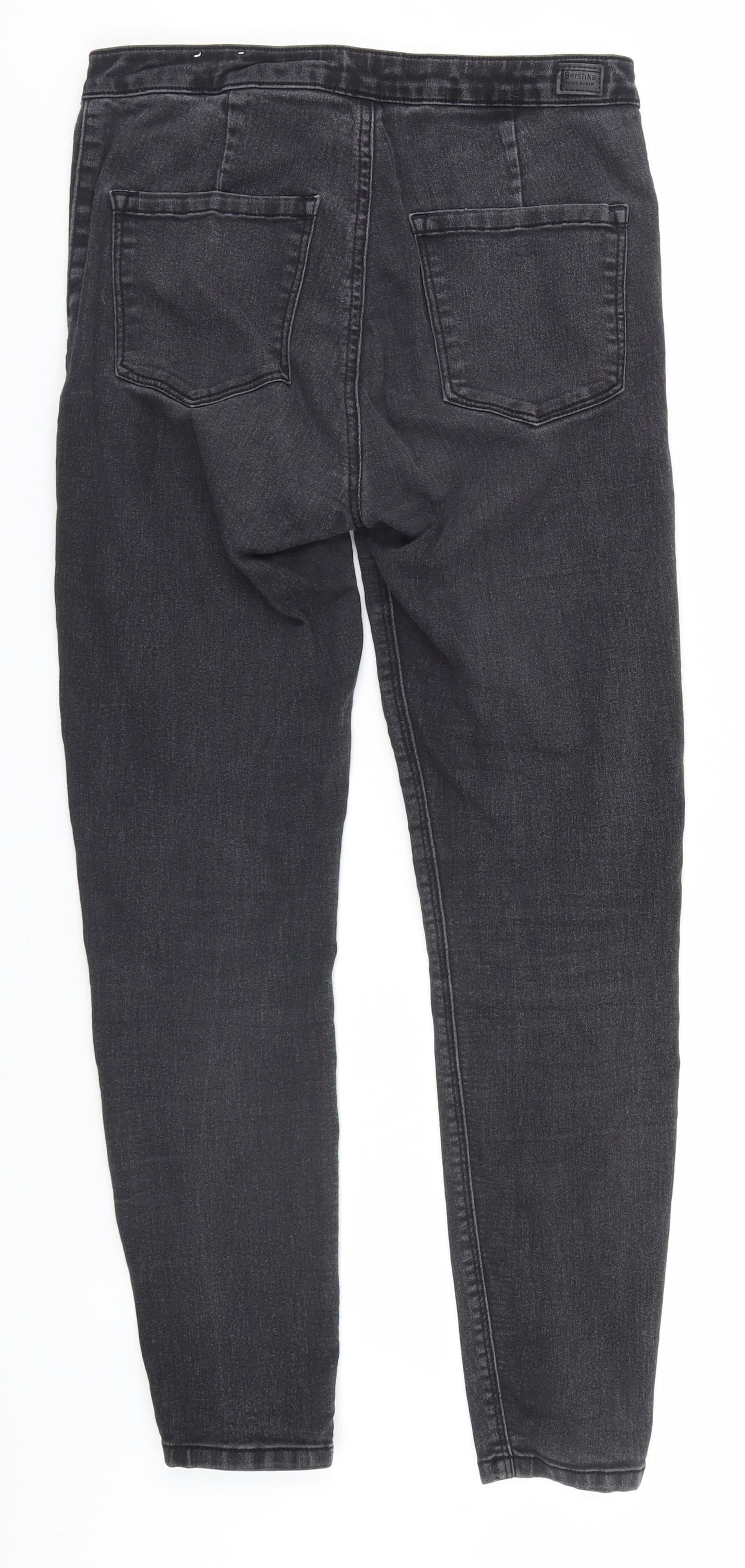 Bershka Womens Grey   Jegging Jeans Size 12 L26 in