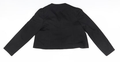 Womens UK Size  Preworn Black Jacket