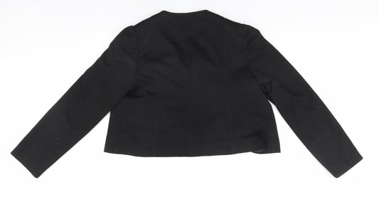 Womens UK Size  Preworn Black Jacket