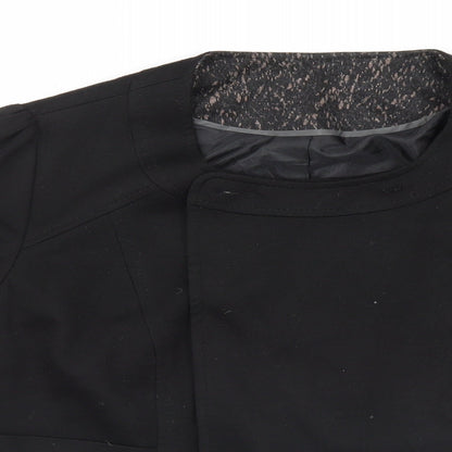 Womens UK Size  Preworn Black Jacket