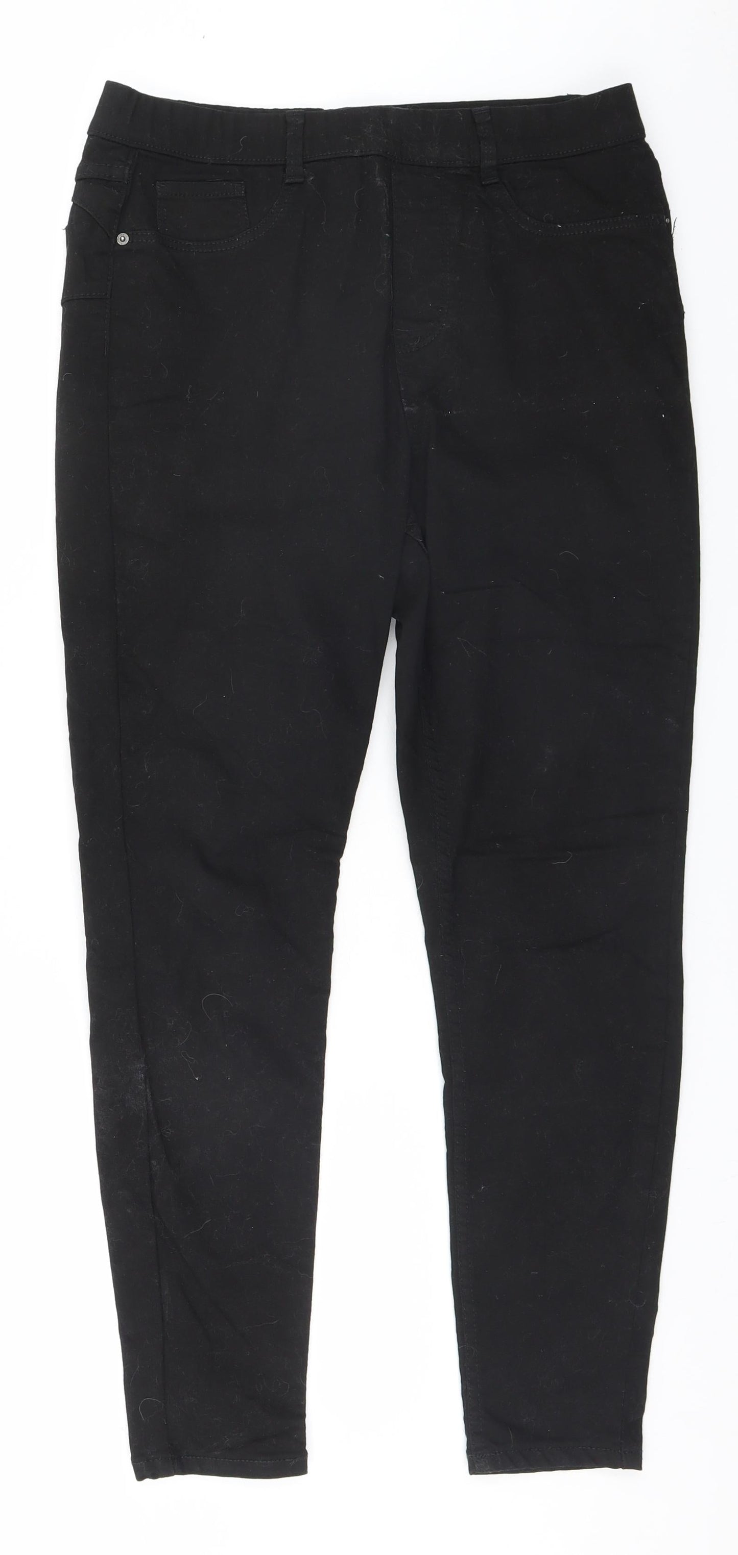 New Look Womens Black   Jegging Jeans Size 10 L21 in