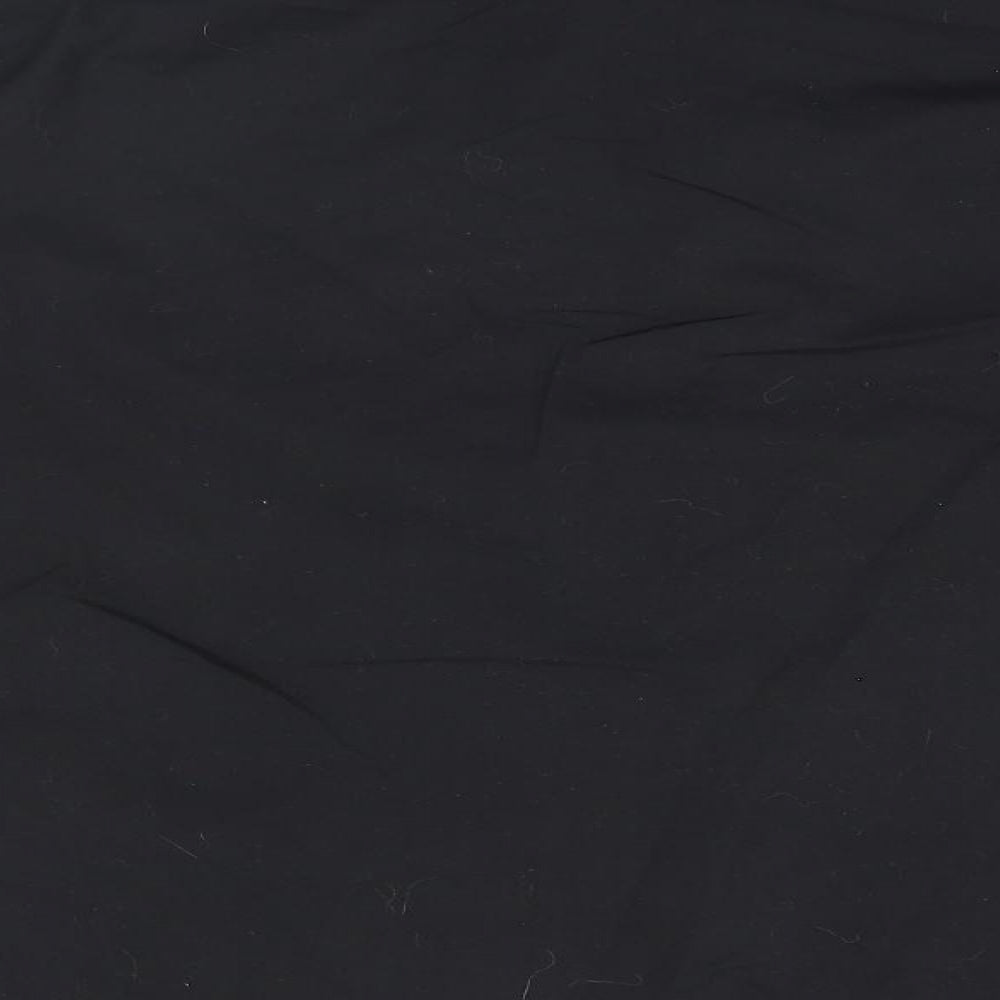 Womens UK Size 16 Premier Black Basic Button-Up