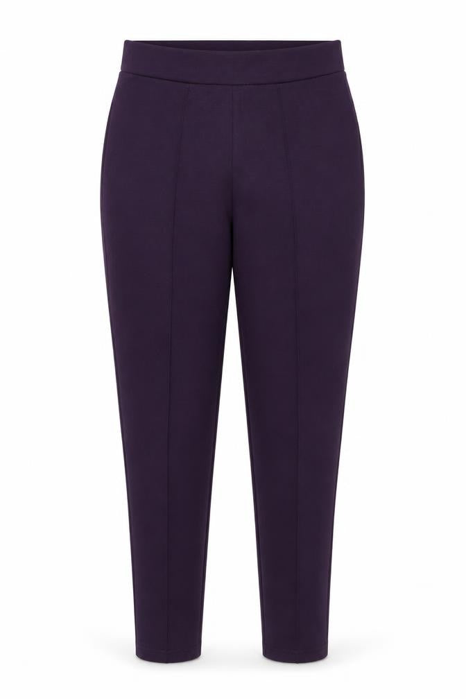 Front view of Atmosphere women’s blue trousers, size UK 10, 28-inch leg