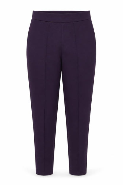 Front view of Atmosphere women’s blue trousers, size UK 10, 28-inch leg