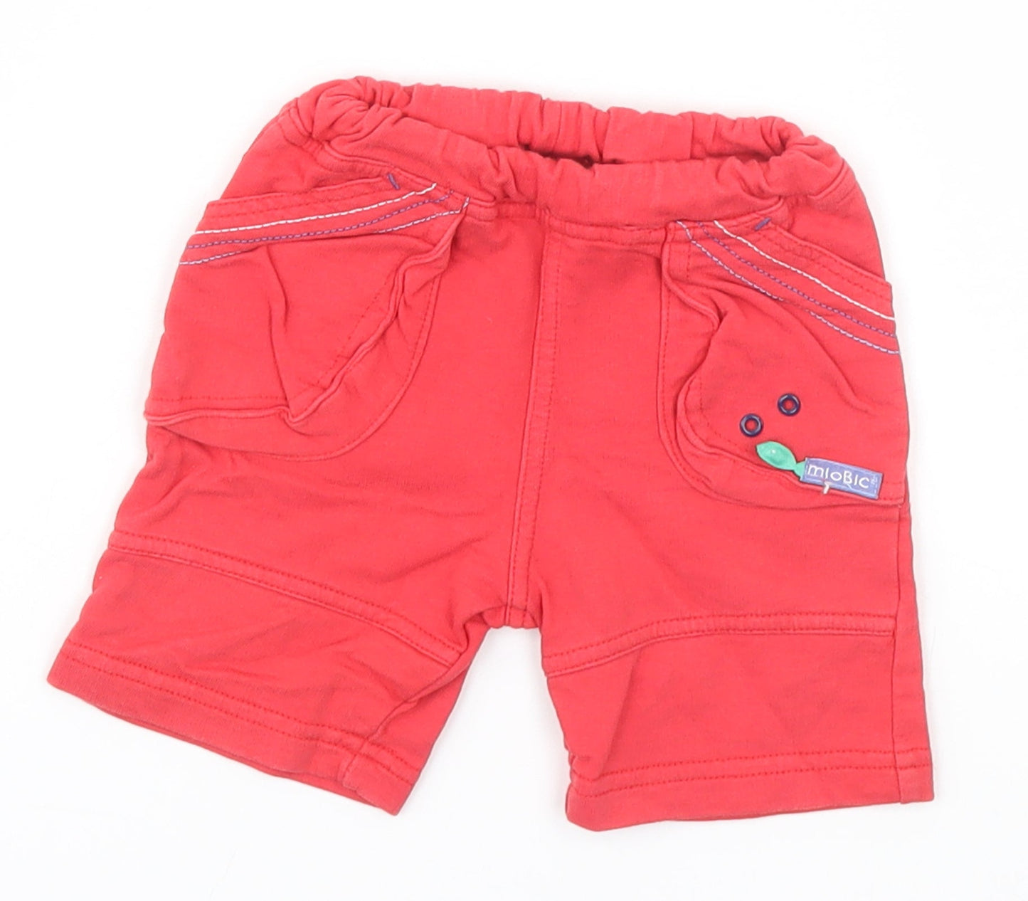 Miobic Baby Red   Sweatpants Leggings Size 3-6 Months