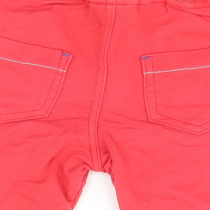 Miobic Baby Red   Sweatpants Leggings Size 3-6 Months