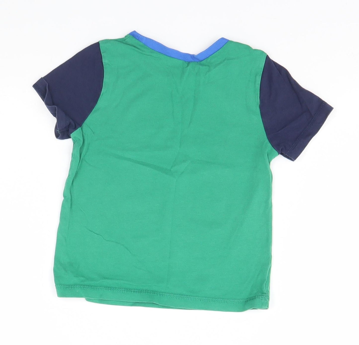 George Boys Green   Basic T-Shirt Size 3-4 Years  - Future Race Car Driver