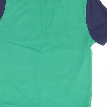 George Boys Green   Basic T-Shirt Size 3-4 Years  - Future Race Car Driver