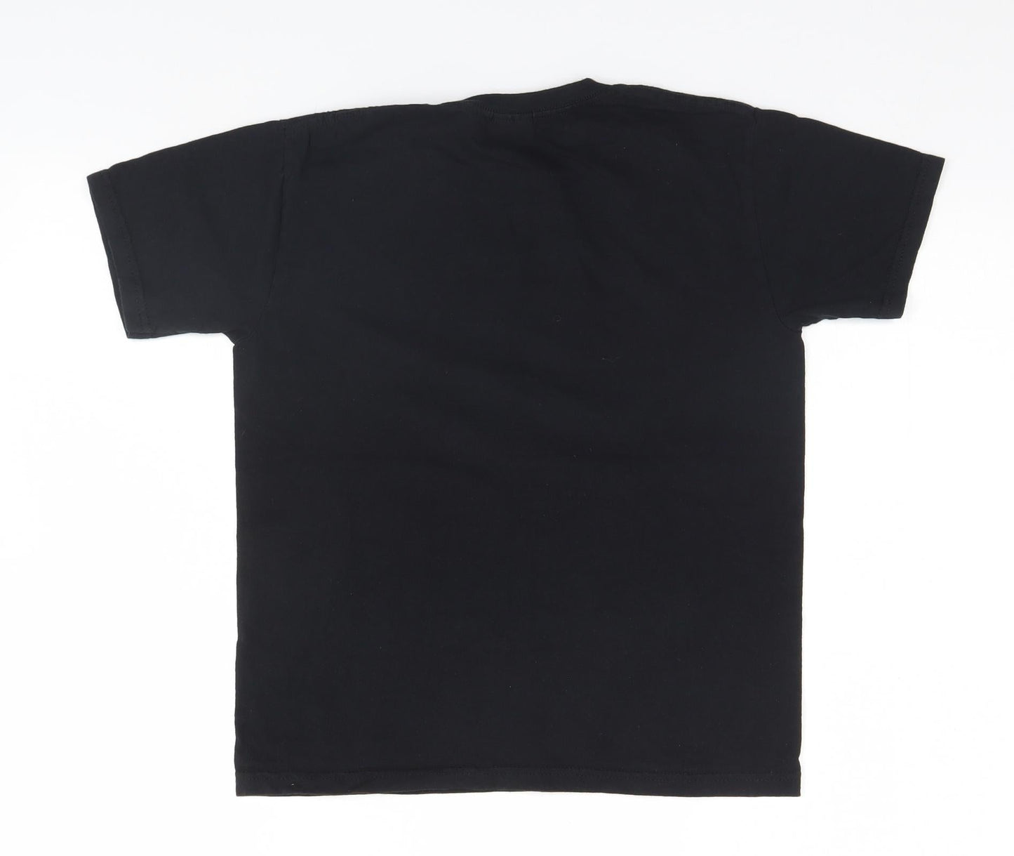 Fruit of the Loom Boys Black   Basic T-Shirt Size 10 Years  - Born to Play Drums