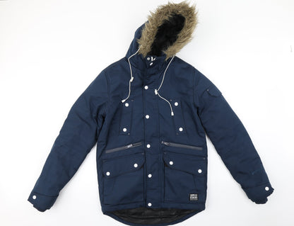 Supply and demand Womens Blue   Puffer Jacket Coat Size XS