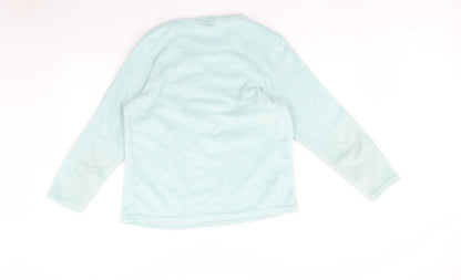 Born to sparkle Womens Blue    Pyjama Top Size 12  - Unicorn
