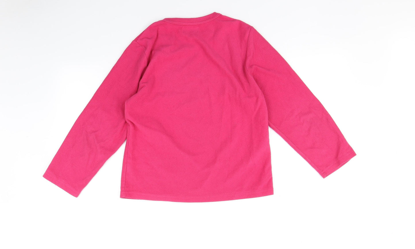 Primark Girls Pink    Pyjama Top Size 11-12 Years  - Owls