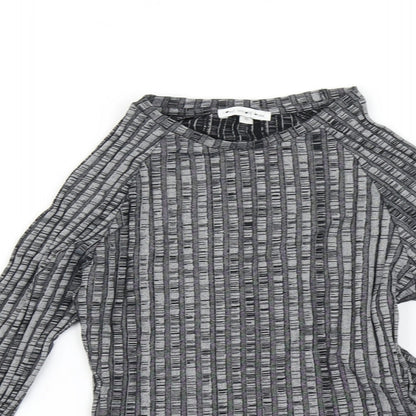 Light Before darl Womens Grey   Basic T-Shirt Size XS