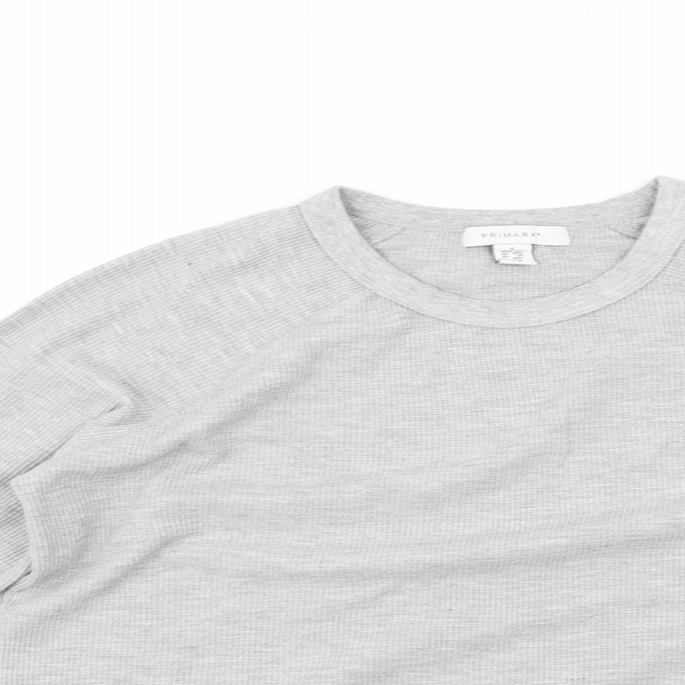 Primark Womens Grey   Pullover Jumper Size S