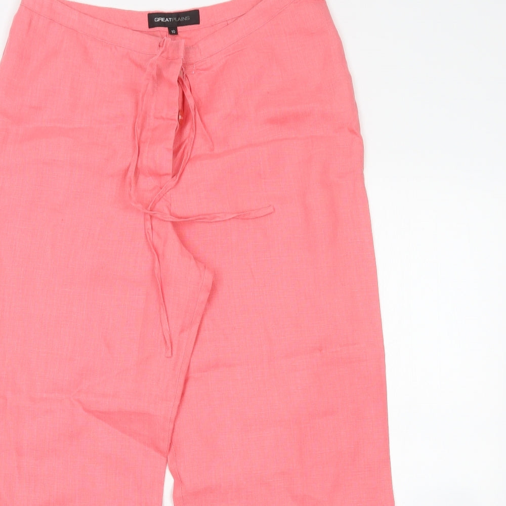 Greatplains Mens Pink   Cropped Trousers Size 16 L25 in