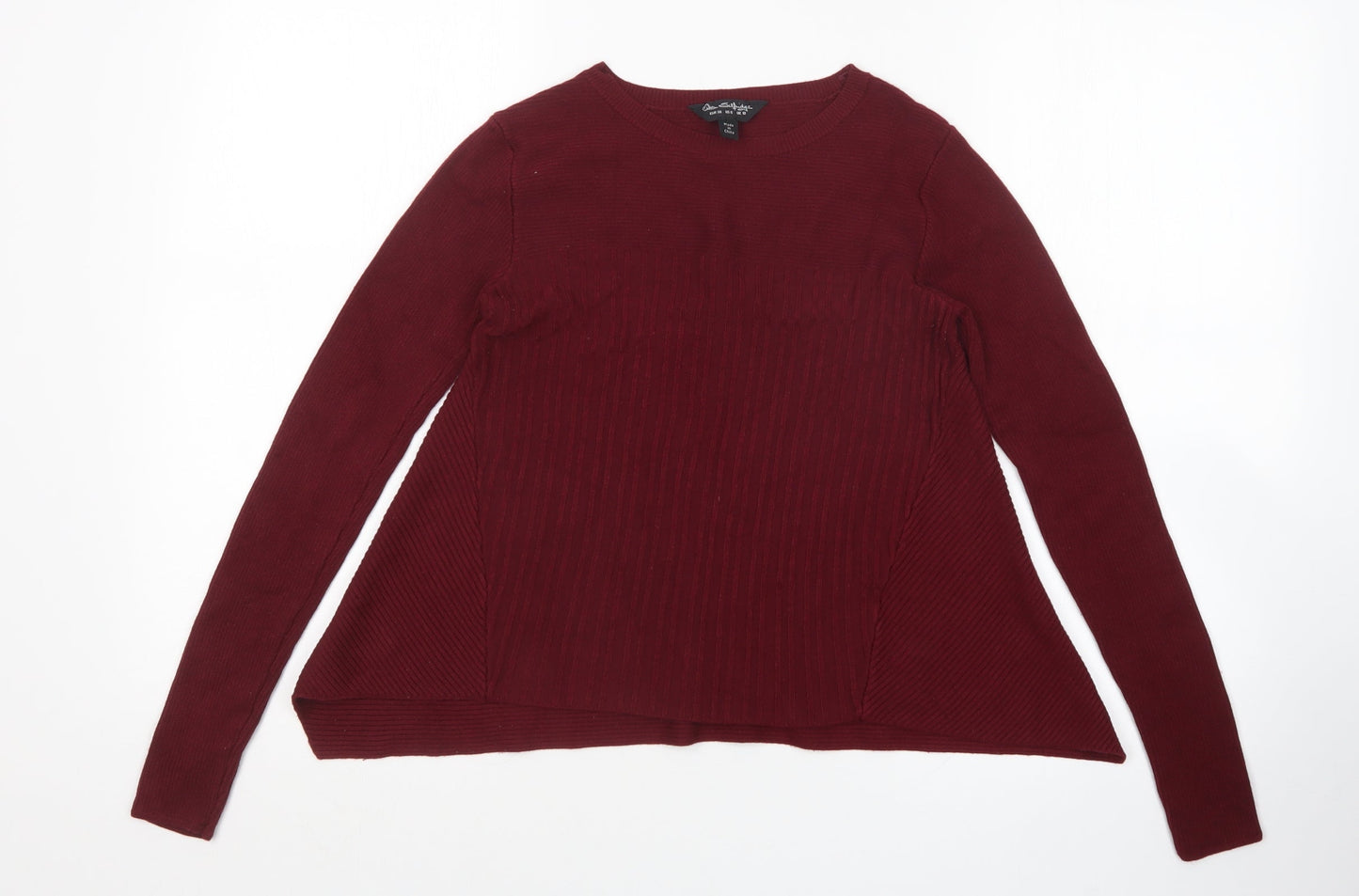 Womens UK Size 10 Miss Selfridge Red Pullover Jumper