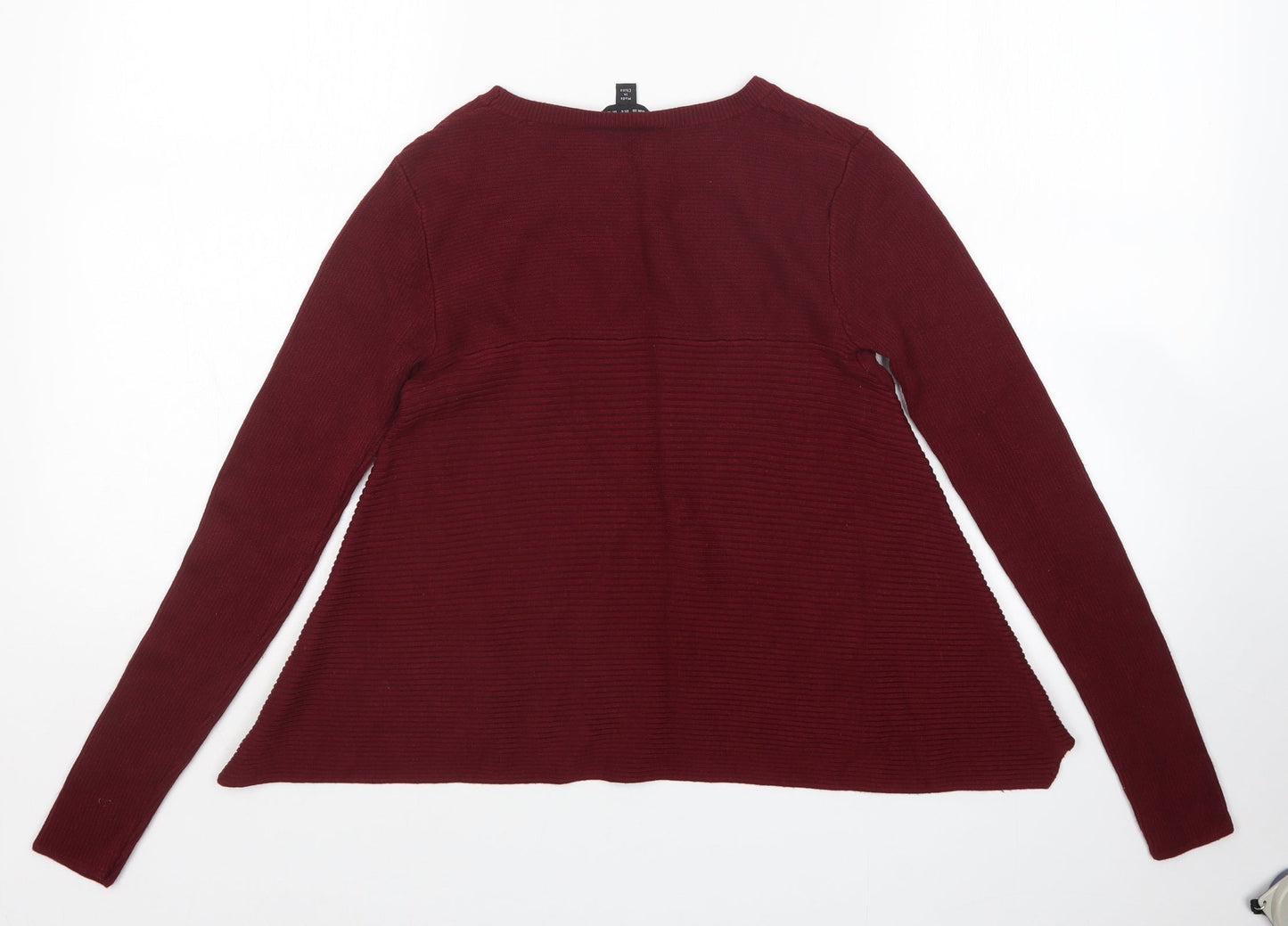 Womens UK Size 10 Miss Selfridge Red Pullover Jumper