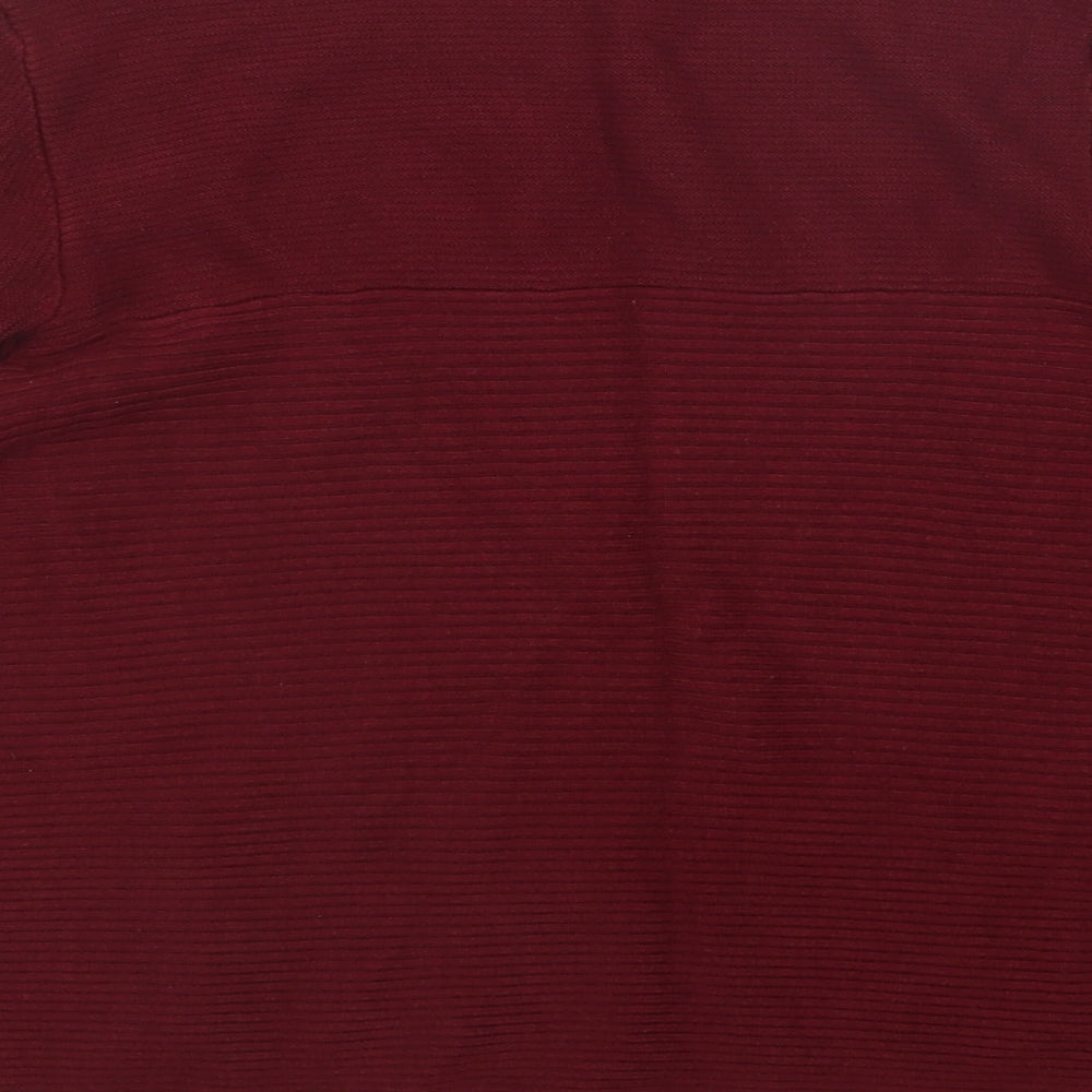 Womens UK Size 10 Miss Selfridge Red Pullover Jumper