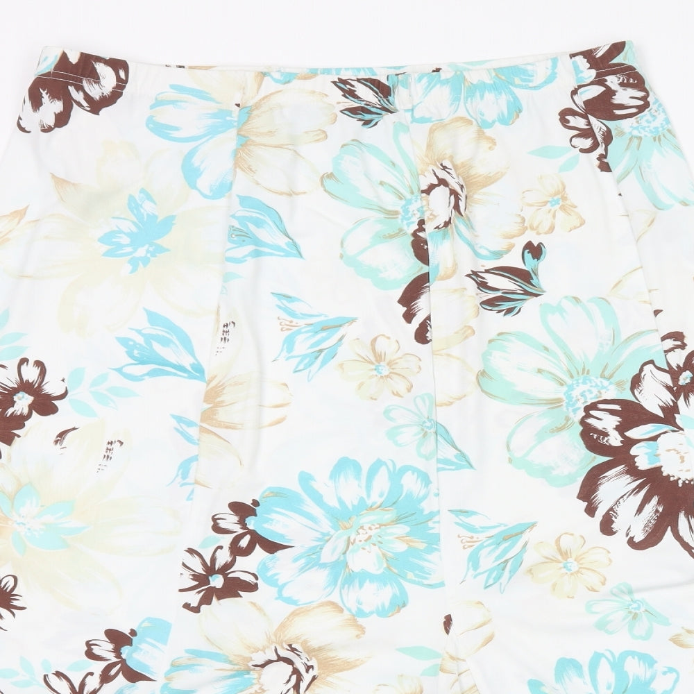 ann marie Womens Multicoloured Floral  A-Line Skirt Size XL