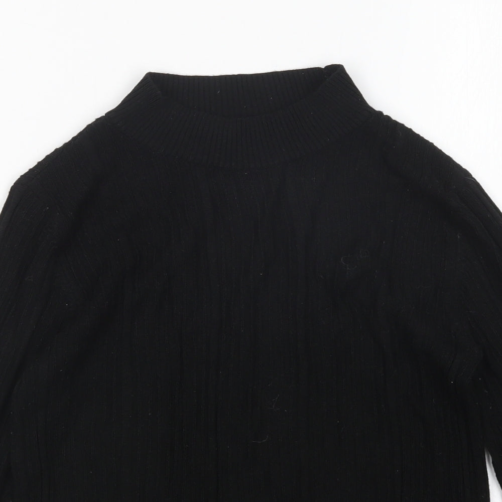 Womens UK Size 10 Peacocks Black Pullover Jumper