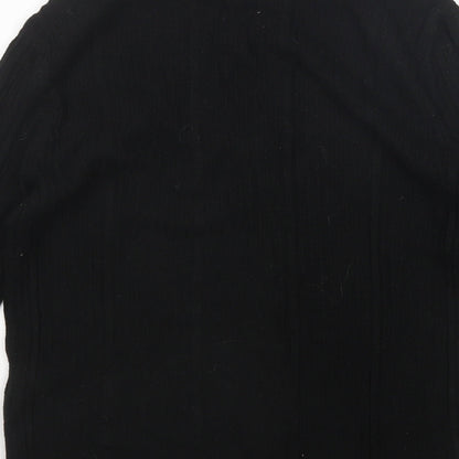 Womens UK Size 10 Peacocks Black Pullover Jumper