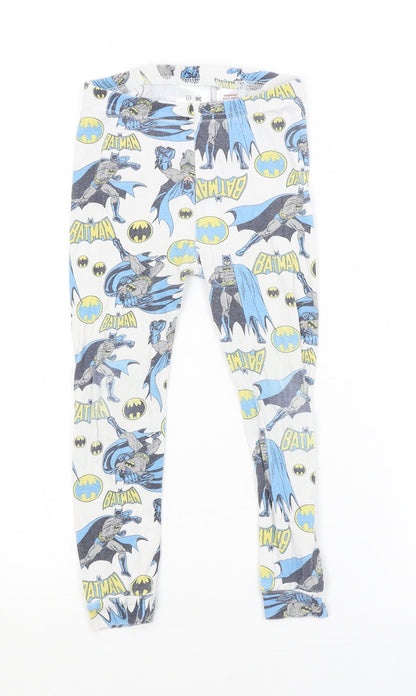 Gap Boys White Geometric   Pyjama Pants Size 4 Years