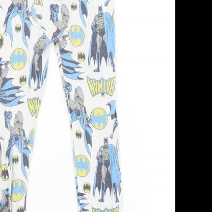Gap Boys White Geometric   Pyjama Pants Size 4 Years