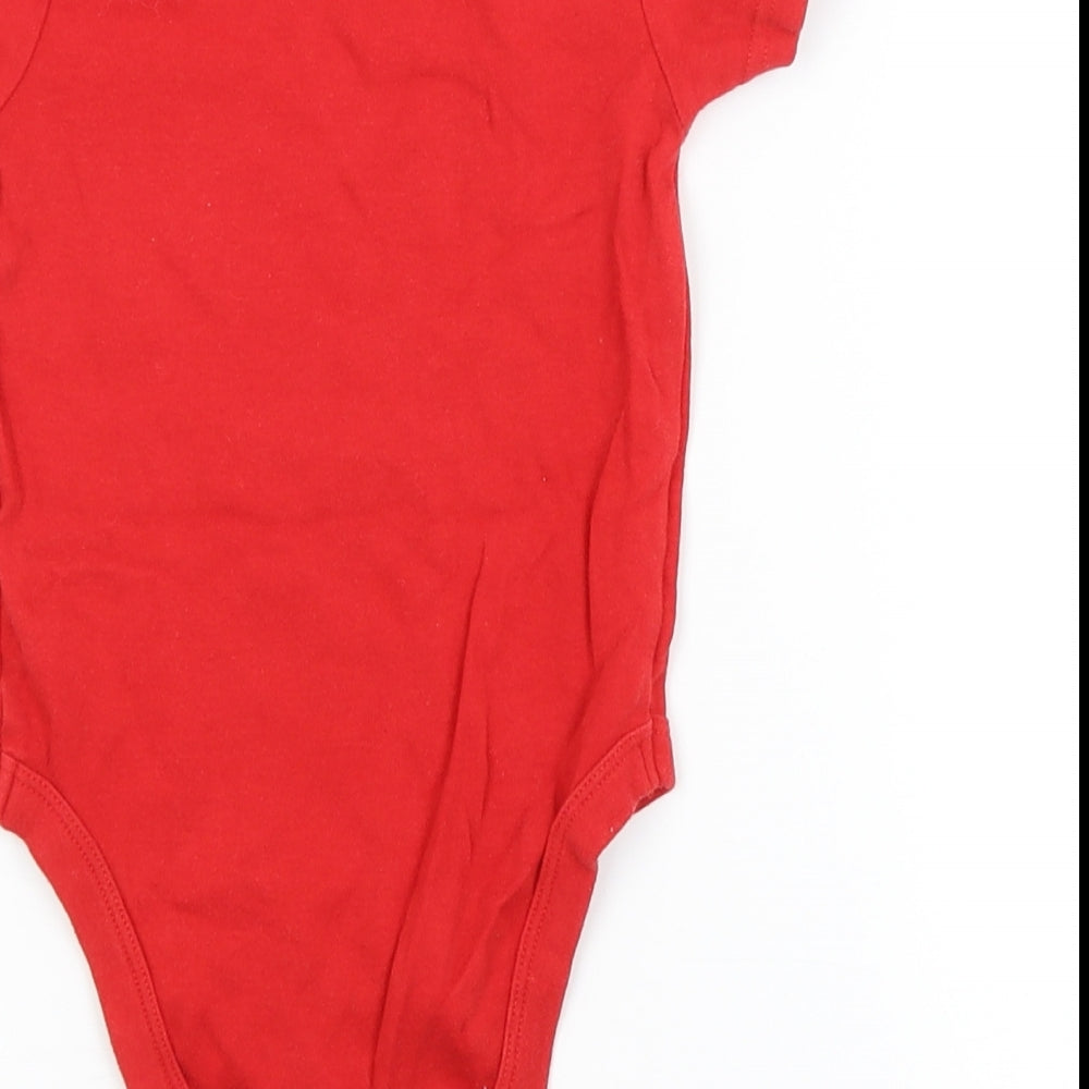 Mothercare Baby Red   Babygrow One-Piece Size 18-24 Months