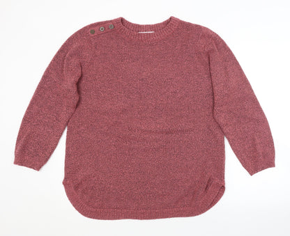 JULIPA Womens Red   Pullover Jumper