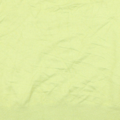 Womens UK Size 14 M&S Green Pullover Jumper