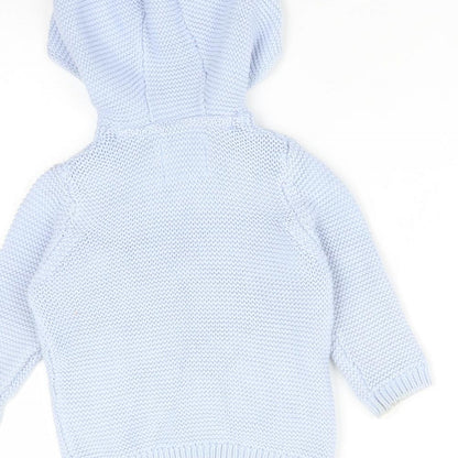 FRED&FLO  Blue   Cardigan Jumper Size 6-9 Months