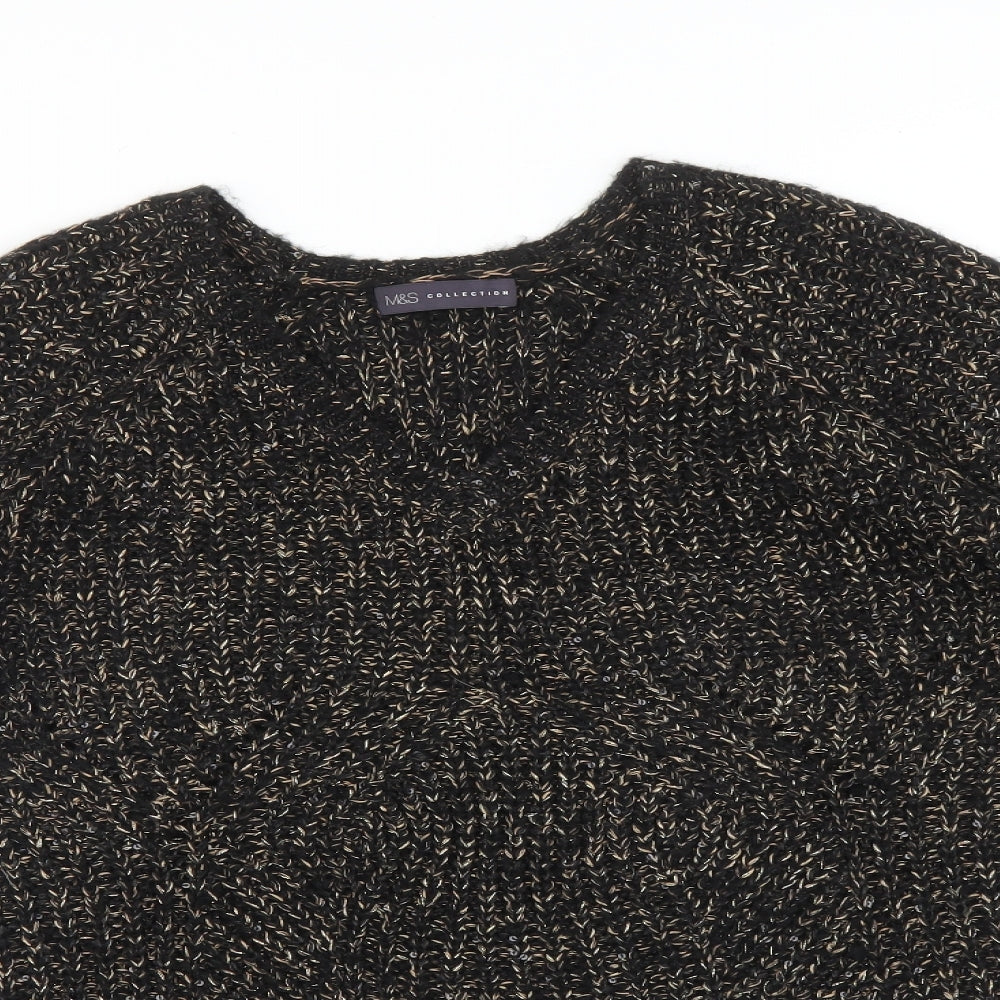 Womens UK Size 12 M&S Multicoloured Pullover Jumper