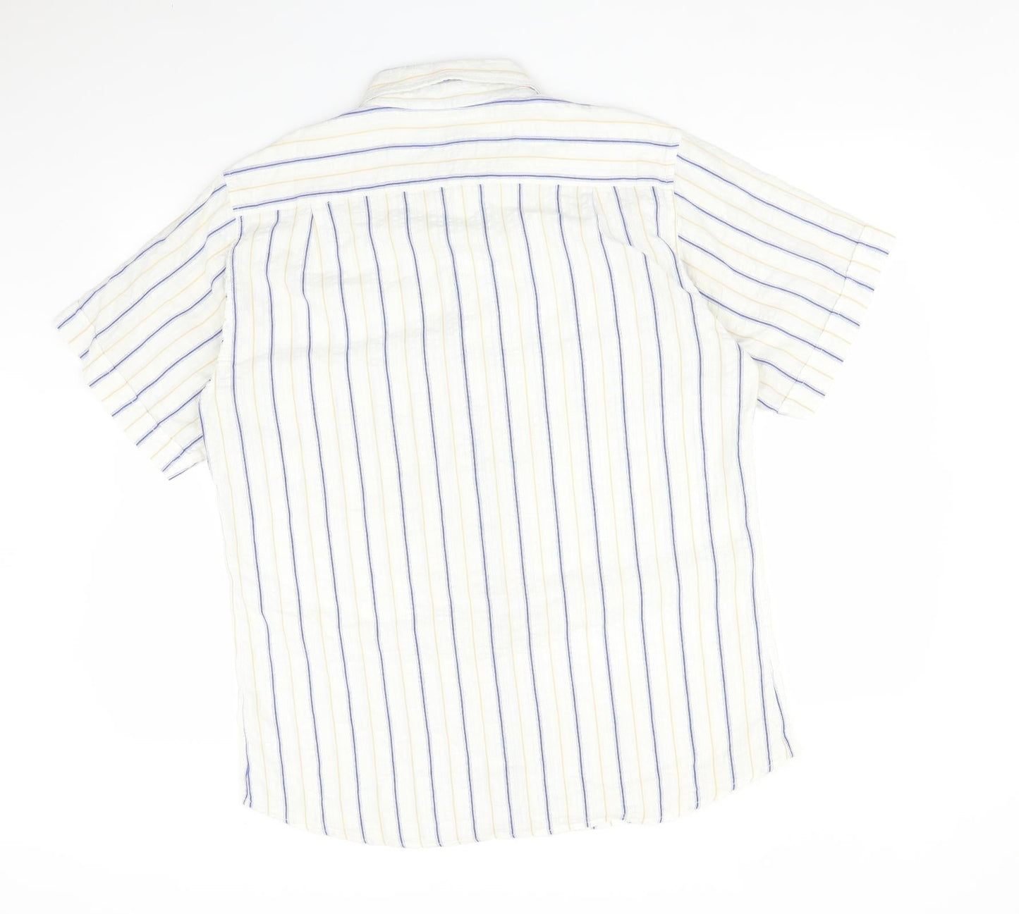 Cedar Wood State Mens Multicoloured Striped   Button-Up Size XL