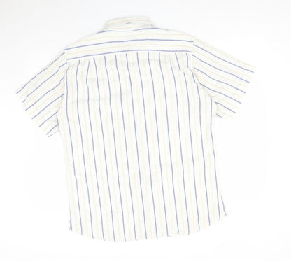 Cedar Wood State Mens Multicoloured Striped   Button-Up Size XL