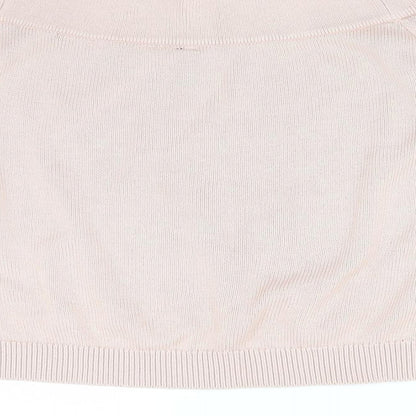 Womens UK Size M H&M Pink Basic T-Shirt