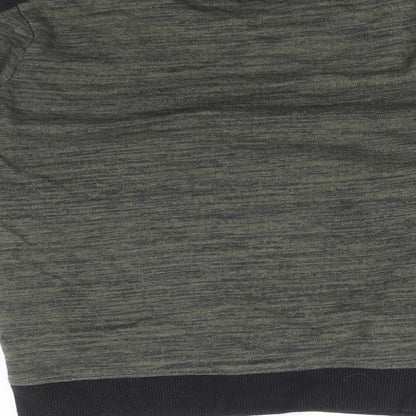 M&Co Boys Green   Pullover Sweatshirt Size 9-10 Years