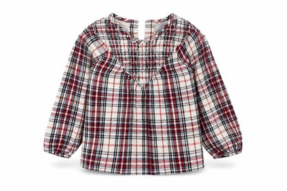 Front view of Primark Baby Multicoloured Check Basic T-Shirt, size 24, Months