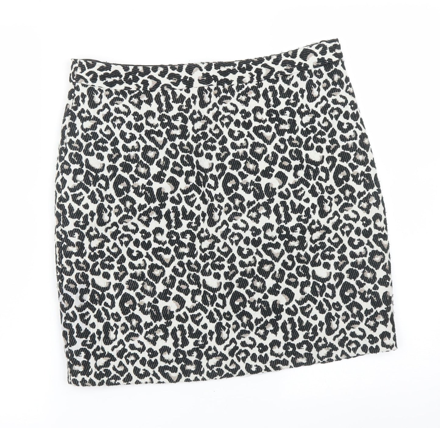 Papaya Womens Multicoloured Animal Print  Straight & Pencil Skirt Size 10