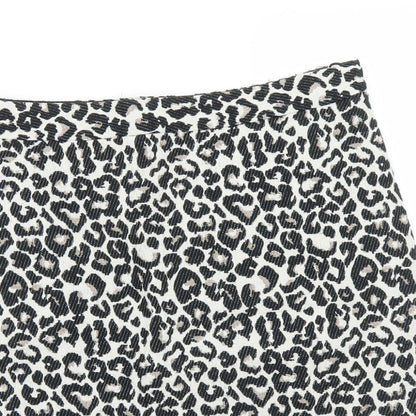 Papaya Womens Multicoloured Animal Print  Straight & Pencil Skirt Size 10